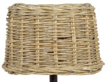 Cumpara ieftin Abajur veioza rattan bej 25x18x16 cm
