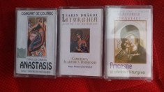 Cantari Bisericesti Ortodoxe -3 casete audio foto