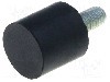 Picior, 8mm, 8mm, ELESA+GANTER - DVA.4-8-8-M3-6-40
