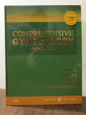 Comprehensive Gynecology - Katz, Lentz, Lobo, Gershenson (fifth edition) foto