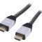 Cablu HDMI 2.0 Textil 10m Negru