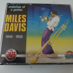 Miles Davis - evolution of a genius 3 cd box