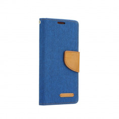 Husa SAMSUNG Galaxy S7 Edge - Denim Canvas TSS, Albastru foto
