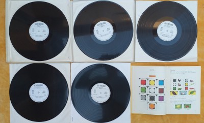 vechi manual curs limba engleza Maxim Popp + 5 vinil discuri colectie electrecord romania anii 80 foto