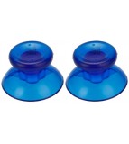 Set 2 Capace Analogice Thumbsticks pentru Xbox 360, Albastru Transparent