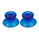 Set 2 Capace Analogice Thumbsticks pentru Xbox 360, Albastru Transparent