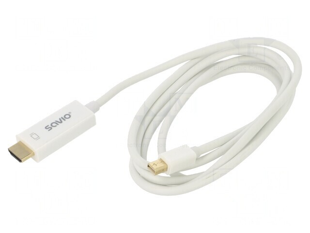 Cablu HDMI la mini DisplayPort 1.8m Alb