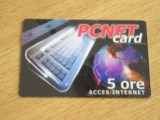 B11 62 - Card comercial - PCNET - piesa de colectie