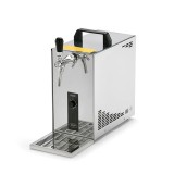 Zapfanlage, Bierzapfanlage, Bierkoffer, Durchlaufk&uuml;hler PYGMY 25 1-leitig Trockenk&uuml;hler, 35 Liter/h, 5/8 Anschluss, Green Line