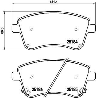 Placute frana fata Hyundai Ix20 (Jc), 11.2010-, marca SRLine S70-0562 foto