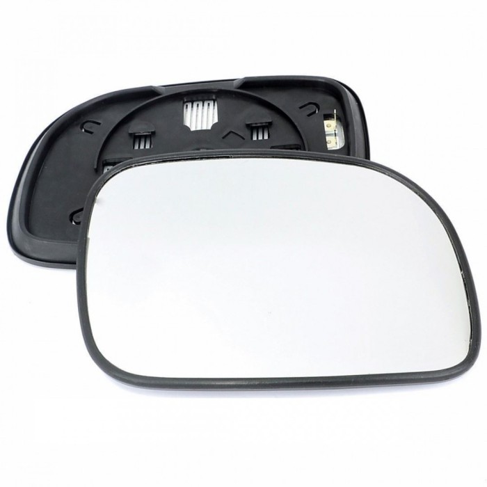 Geam oglinda Voyager (Gs/Ns), 01.1996-12.2004, Dodge Caravan (Gs/Ns) 1996-2004, Dreapta, Crom, Fara incalzire, Convex, BestAutoVest 240155-E