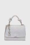 Steve Madden poseta Bknotted culoarea argintiu, SM13001211