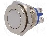 Intrerupator anti-vandalism, OFF-(ON), &Oslash;16mm, ONPOW, GQ16PF-10/N