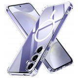 Husa Samsung Galaxy S24 Plus Techsuit Shockproof Clear Silicone MagSafe, transparenta