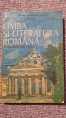 Manual Limba si literatura romana clasa XII-a, 1991, 320 pag, stare f buna foto
