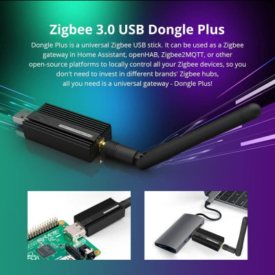 Universal Gateway Zigbee Dongle Plus USB foto