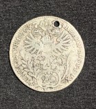 Moneda 20 kreuzer 1775 argint Austria