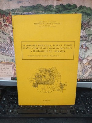 Hartă D-1, Secțiune geologică Călărași-galați, 1984, 103 foto