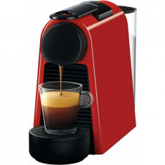 Espressor Nespresso by De&#039;Longhi Essenza Mini Ruby Red, 19 bari, 1260 W, 0.6 l, Rosu