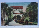 Vedere rar &icirc;nt&acirc;lnită cu Bastionul Graft și aleea &bdquo;După Ziduri&rdquo;, tipărită &icirc;n epoca austro-ungară și circulată interbelic.