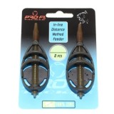Set Momitor Fl Inline Distance Method Feeder 50g 2buc/blister