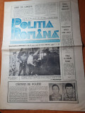 Ziarul politia romana 19 iulie 1990