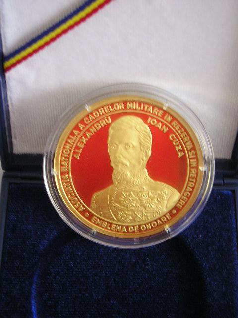 QW2 18 - Medalie - militara - Asociatia militarilor in rezerva Alexandru I Cuza