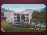 1931-Romania-C.P.circulata-Herculane,hotel Carol-stampila goarna-Rara, Nestampilat