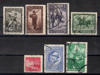 Romania 1931, LP.89 - Centenarul Armatei Rom&amp;acirc;ne, Stampilat foto