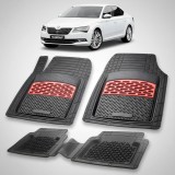 Cumpara ieftin Covorase Skoda Superb III Compatibile 2015-2023 | Red