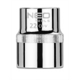 Tubulara hexagonala Superlock 1/2 inch, 22 mm, 6 puncte, NEO