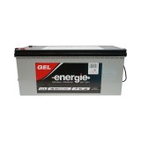 Baterie gel 12V, 220Ah (deep cycle) sistem solar fotovoltaic 20HR CML 200G clasa A 522x240x218mm