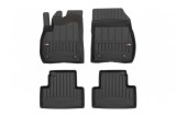 Manusi de cauciuc specifice potrivite pentru Opel Zafira C 2012-2019, set de 4 piese, culoare neagra, cu garantie de 24 de luni din seria Frogum 3D Pr