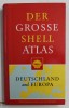 Atlas Auto Shell Germania &amp; Europa 1966/67, Mairs Geographischer Verlag Stuttgart, Geografie, Harta Rutiera, Editie Veche