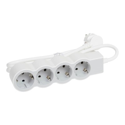Prelungitor 4 prize Legrand 694569, 5 m, 3680W, 3 x 1.5 mmp, contact de protectie, protectie copii foto