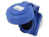 Conector alimentare AC mamă 16A 250VAC - 3 pini, 2P+PE