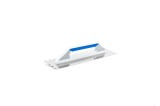 Gletiera zimtata Kubala din inox, dinti semirotunzi, maner soft 480 mm