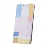 HUSA FLIP CARTE TRENDY COLOR, SAMSUNG S918 GALAXY S23 ULTRA, PASTEL SQUARE