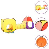 Cumpara ieftin Cort de joaca pentru copii 250 bile, multicolor, 255x80x100 cm