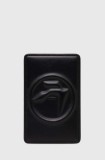 AMBUSH carcasa din piele Amblem Card Case culoarea negru, BMND009S24LEA