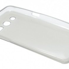 Husa silicon ultraslim fumuriu transparent pentru Samsung Galaxy Core 2 (SM-G355)