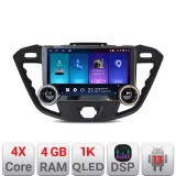 Navigatie Ford Transit Kit-845 Edotec 4+64 10.5 inch Incell 1K android Wifi 5Ghz gps internet