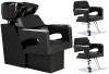 Set Profesional Spălătorie Auto Gaja cu 2 Scaune Pivotante Hidraulice, Bol Ceramic și Accesorii Impecabile