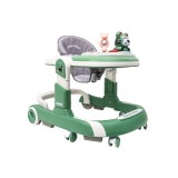 Premergator cu 6 roti silentioase, 6luni+, sezut reglabil, pliere usoara, verde Z-TOOLS / ZTS9131