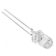 LED 5mm galben 1120-1560mcd 10-15mA 12V OPTOSUPPLY OSY5RU5A31A-12V