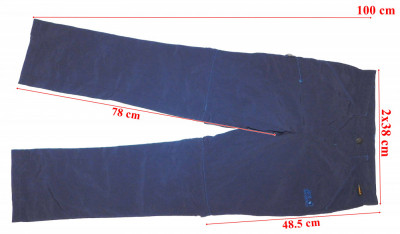 Pantaloni 2 in 1 trekking Jack Wolfskin UV Shield copii 164 cm foto