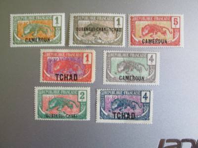 FRANTA COLONII CONGO SERIE MNH/MH=95 foto