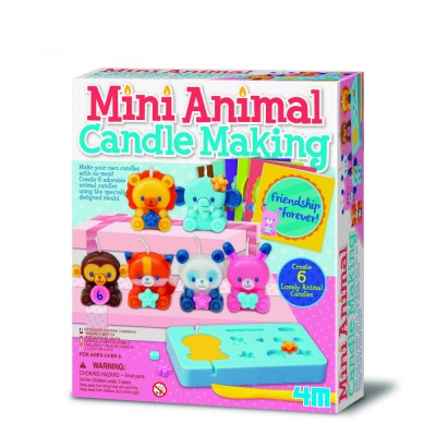 Set creativ DIY - Realizeaza lumanari in forma de animalute foto