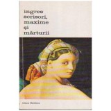 - Ingres scrisori, maxime si maturii - 106285, NULL