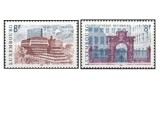 Luxemburg 1981 - cladiri, serie neuzata